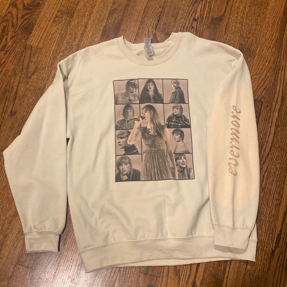 Taylor Swift Evermore Eras Crewneck Sweatshirt